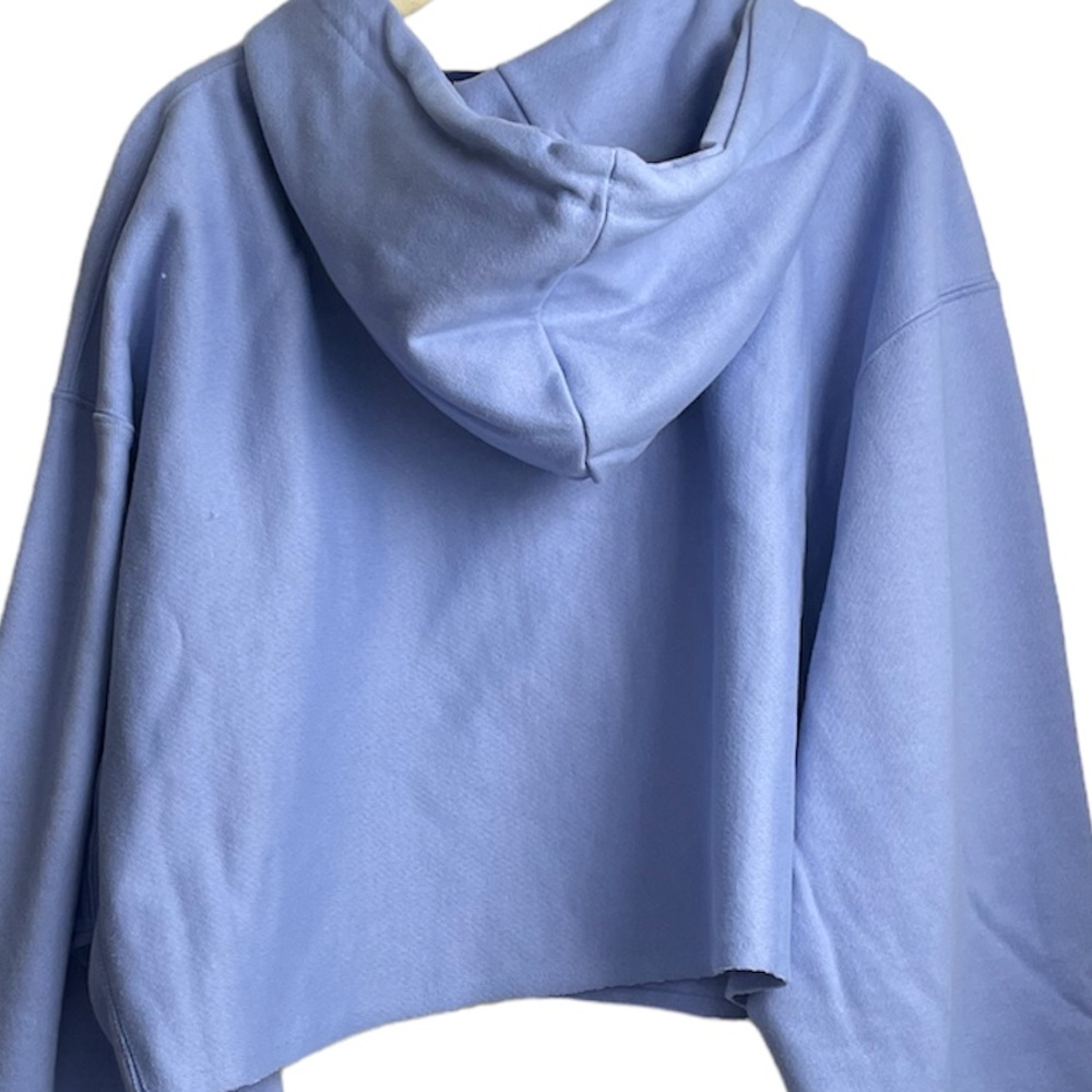 SOLD: Champion Cropped Lavender Hoodie - Picture 7 of 8